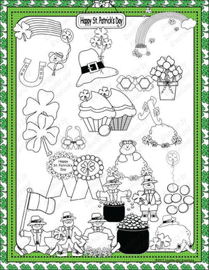 St. Patrick's Day Clip Art Lucky Leprechauns