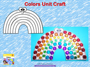 Colors Unit for Kindergarten-Holistic English