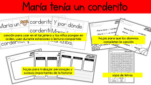 Canciones infantiles - María tenía un corderito