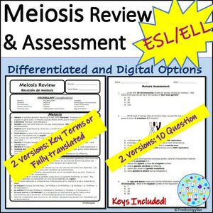 Biology Meiosis Review and Assessment