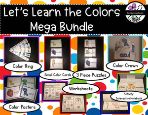 Let's Learn the Colors Mega Bundle (en español)
