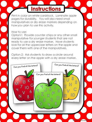 Apple Letter Challenge