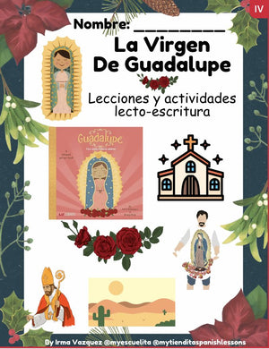 Our Lady of Guadalupe: Spanish literacy activities (24 pages)