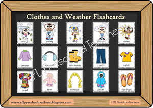 Clothes Unit for Kindergarten ELL