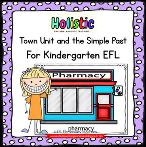 Town theme and Simple past tense for Elementary EFL