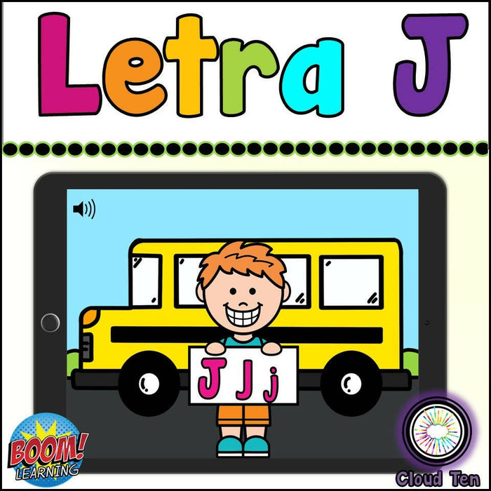 Letra J Boom Cards™ | Digital Task Cards