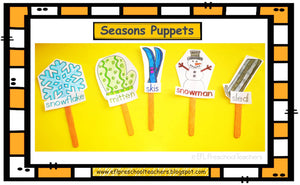 Seasons Resources for Preschool ESL