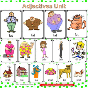 Adjectives for Elementary ELL