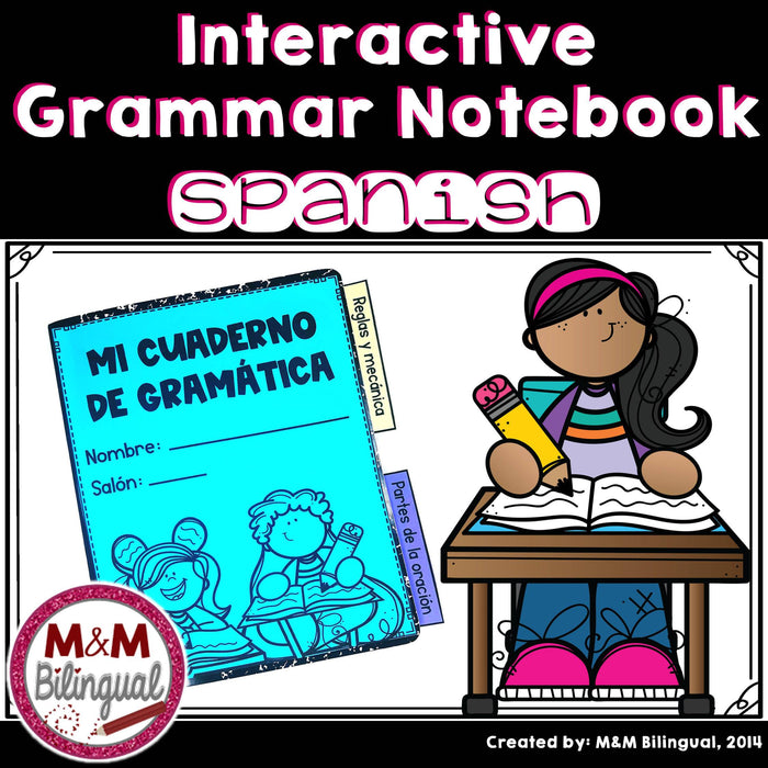 Interactive Grammar Notebook {Spanish}