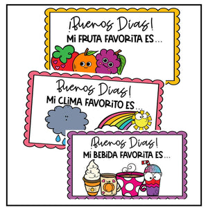 30 Diapositivas para la Reunión Matutina- {Morning Meeting}