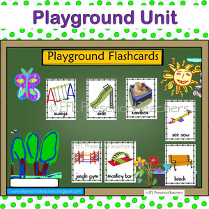 Playground Unit for Preschool ESL