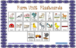 Farm Animals for Kindergarten ELL