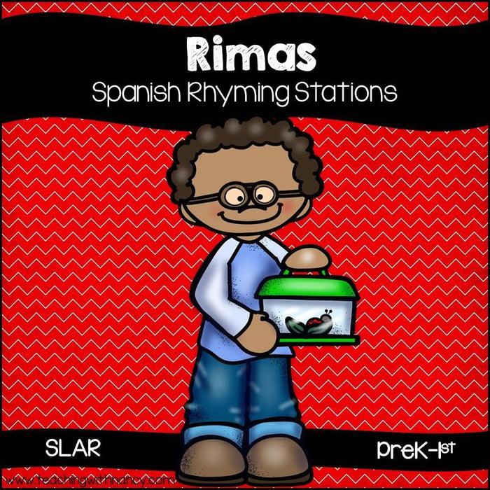 Spanish: Insect Themed Rhyming Stations