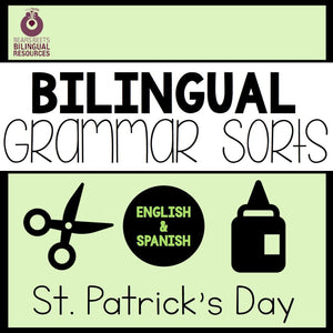 Bilingual St. Patrick's Grammar Sorts