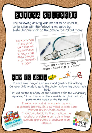 Frases para ir al Doctor en Inglés / Phrases in Spanish to go to the Doctor