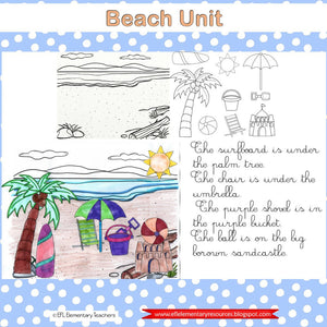 Beach Unit for Elementary ESL