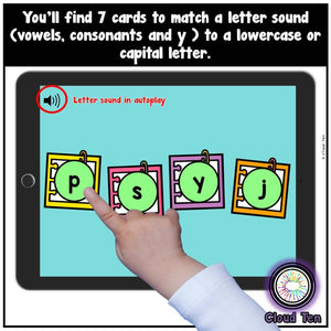 Letra Y Boom Cards™ | Digital Task Cards