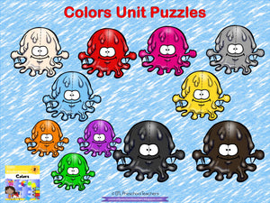 Colors Unit for Kindergarten-Holistic English