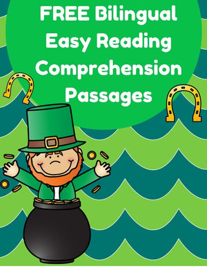 Free Bilingual Reading Passages- St. Patrick's Day (Gratis- Dia de San Patricio)