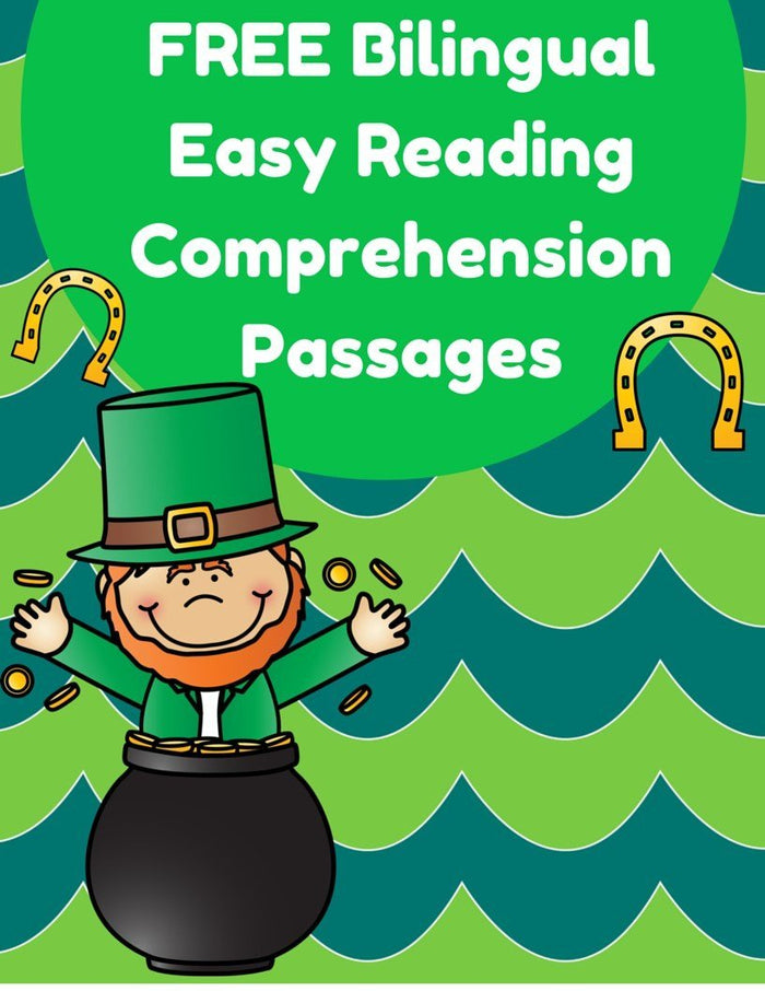 Free Bilingual Reading Passages- St. Patrick's Day (Gratis- Dia de San Patricio)