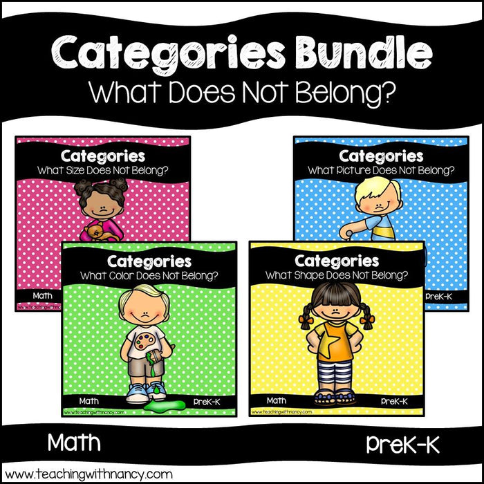 Categories Bundle: What Does Not Belong?