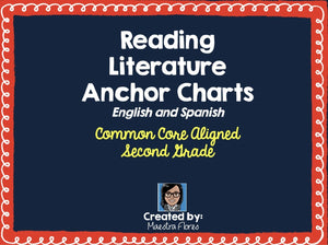 Literature Anchor/Process Chart English and Spanish