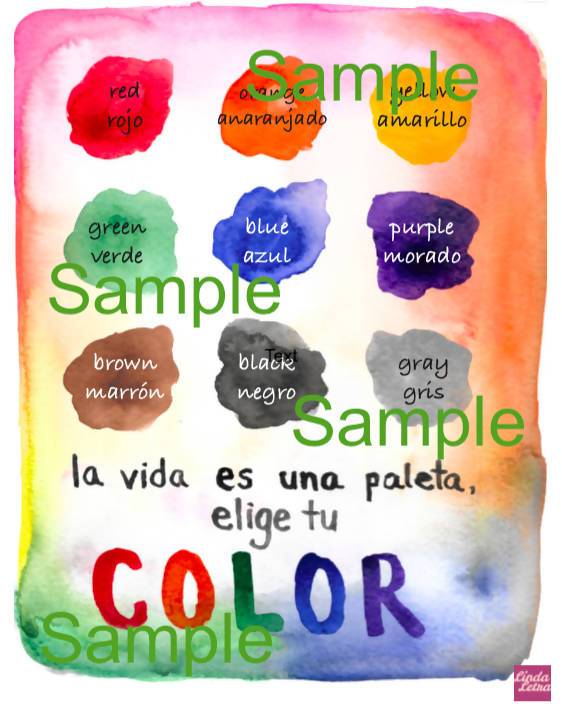 Elige tu color / Choose your color