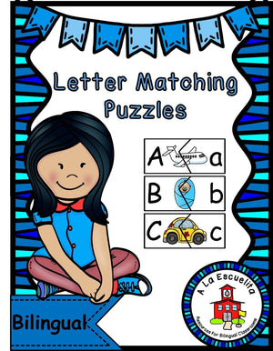 Letter Matching Puzzles