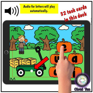 Sonidos Letras Minusculas Boom Cards™ | Digital Task Cards