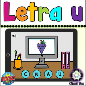Letra U Boom Cards™ | Digital Task Cards