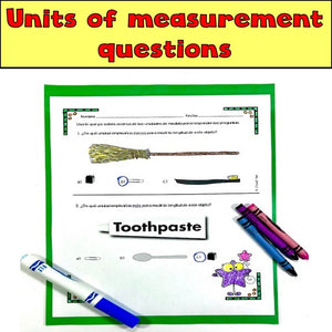 Comparar unidades de medida