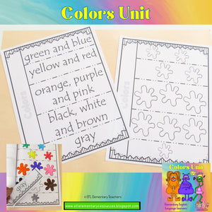 Colors Theme for Elementary ESL