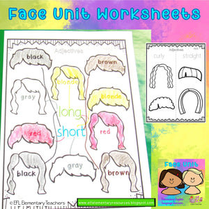 Face Unit for Elementary English Language Learners