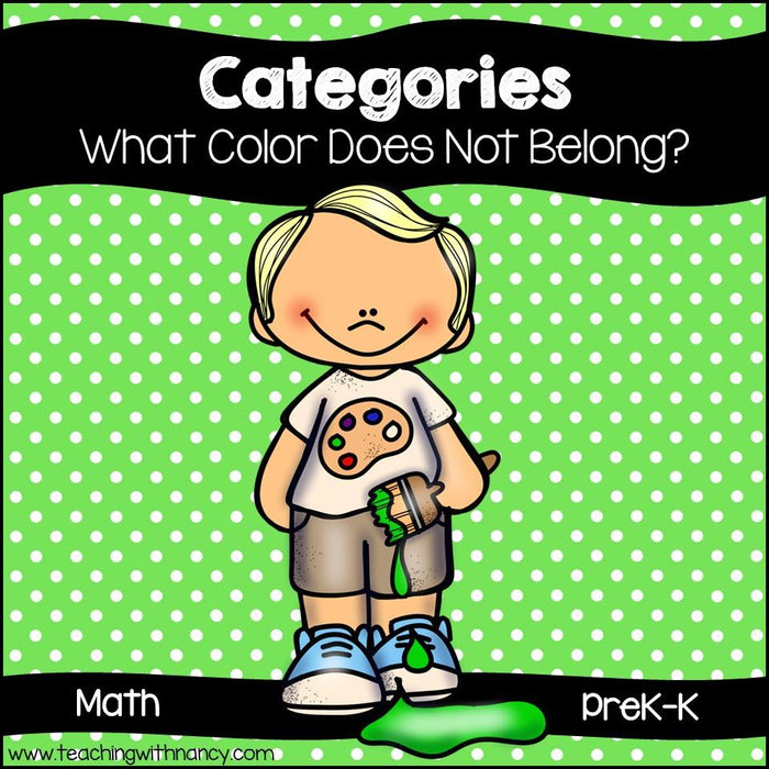 Categories: What Color Does Not Belong?