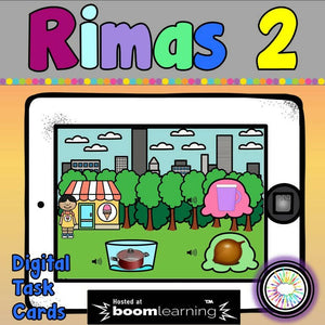 Boom Cards™ Rimas 2 | Digital Task Cards