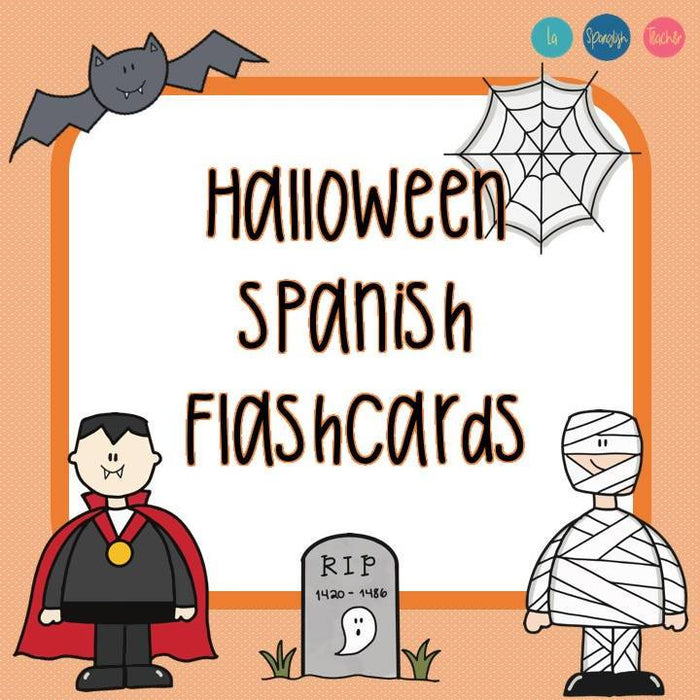 Halloween Spanish Flashcards