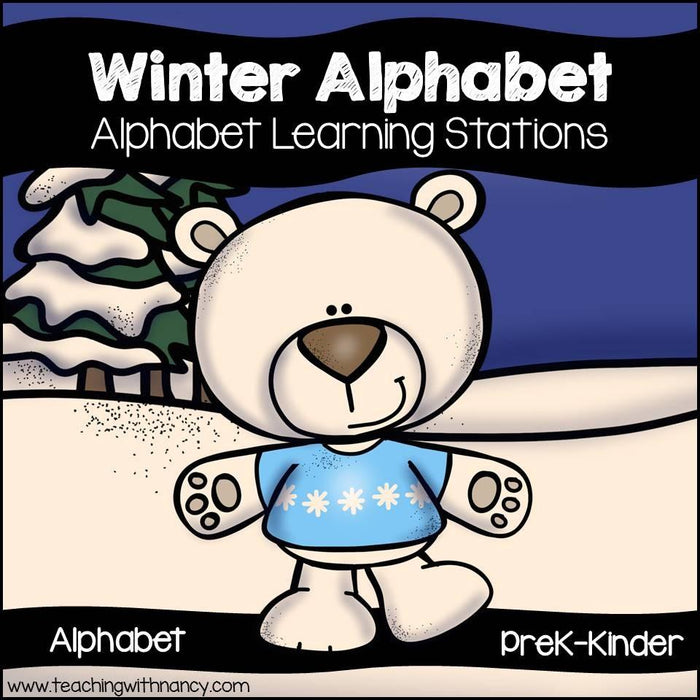 Winter Alphabet Stations