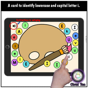 Letra i Boom Cards™ | Digital Task Cards