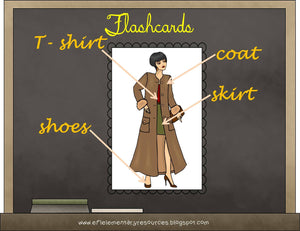 Clothes Theme Resources for Elementary ELL
