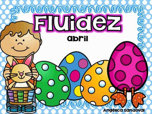 April Fluency Passages in Spanish Fluidez de abril
