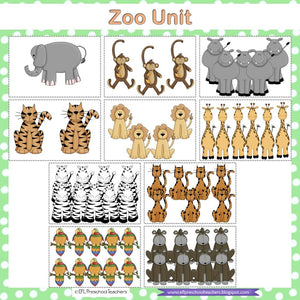 Zoo Animals Unit for Kindergarten EFL