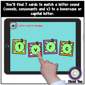Letra V Boom Cards™ | Digital Task Cards