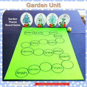 Nature or Garden Theme for Elementary ELL