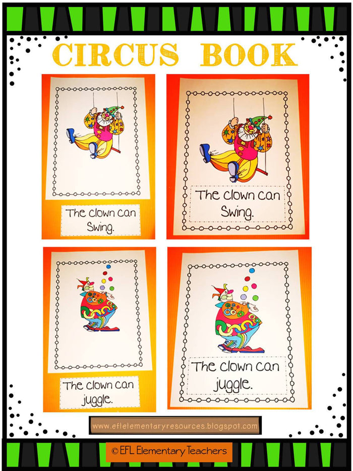 Circus Unit for Elementary ELL