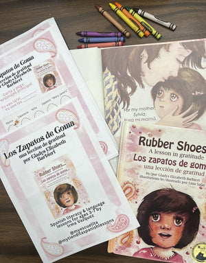 Zapatos de goma: una lección de gratitud