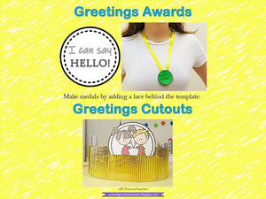 Greetings Unit for Kindergarten-Holistic English