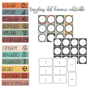 Boho style | classroom decor | Spanish | Neutrals | Growing Bundle