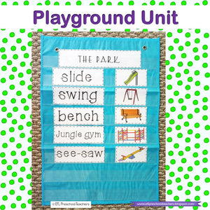 Playground Unit for Preschool ESL