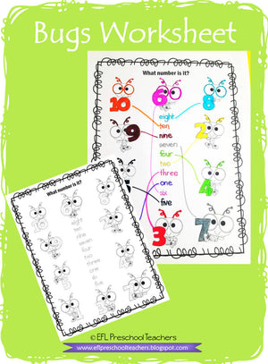 Butterfly and Bugs Unit for ESL Learners