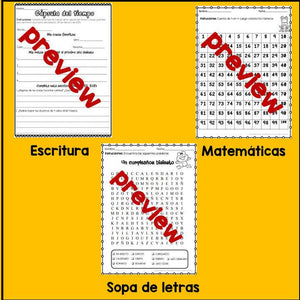 Año bisiesto - Leap year in Spanish - Reading- Activities
